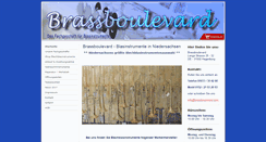 Desktop Screenshot of brassboulevard.com