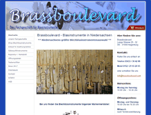 Tablet Screenshot of brassboulevard.com